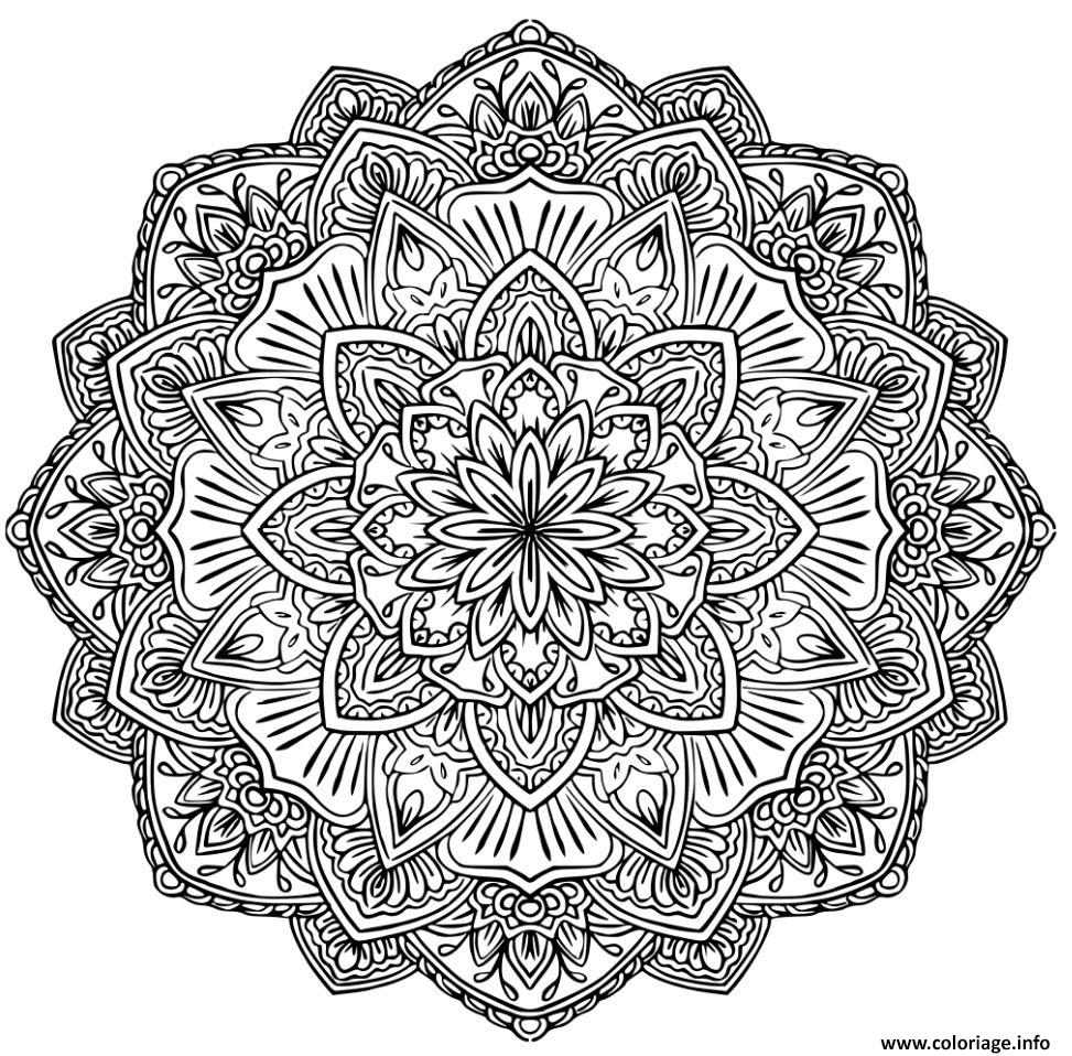 Comment colorier un mandala